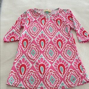 Viv&Lou Beach cover-up in bold pink print!